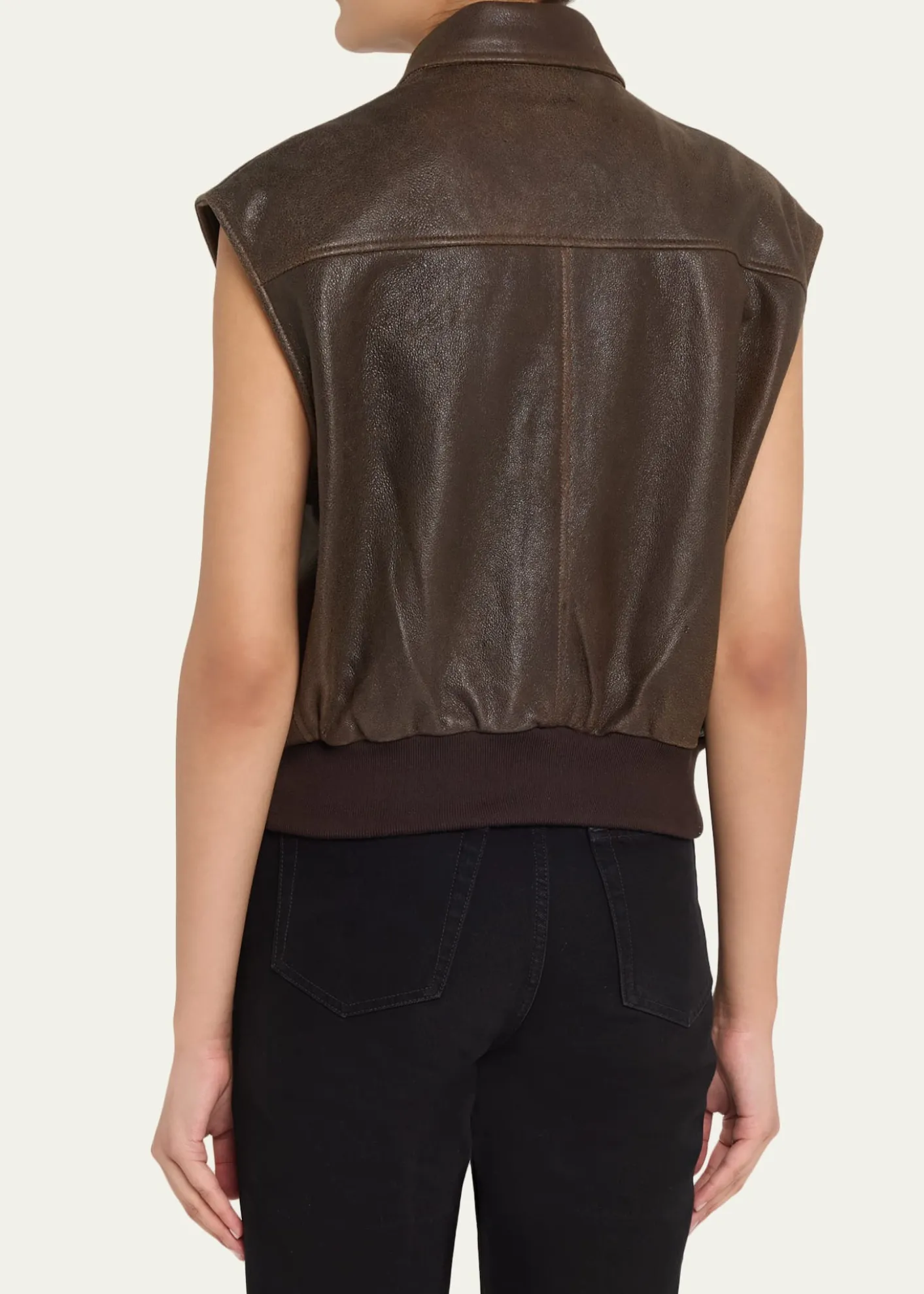 HAIKUREVal Nappa Leather Vest