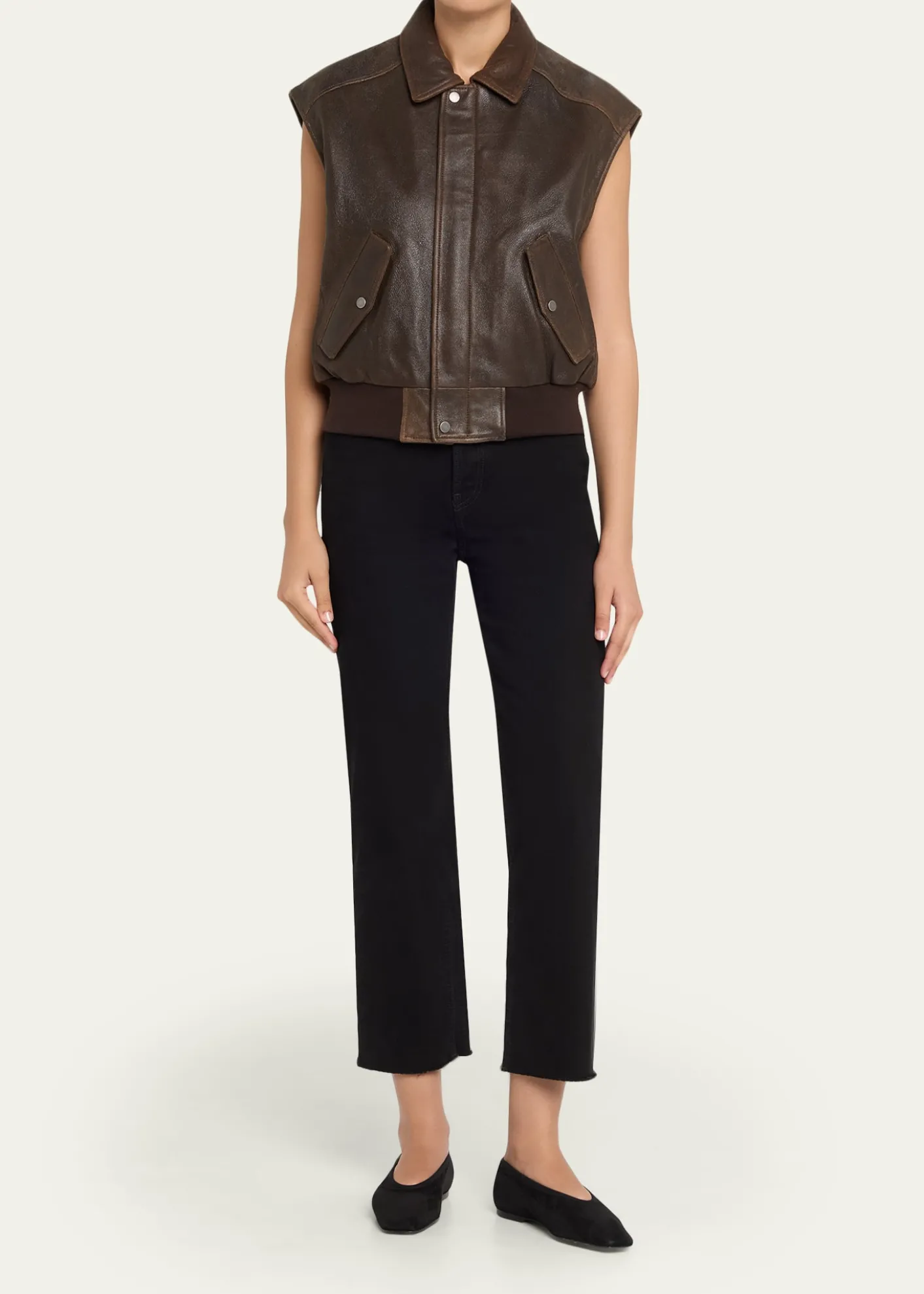 HAIKUREVal Nappa Leather Vest