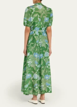 Hannah ArtwearOceanus Silk Maxi Dress