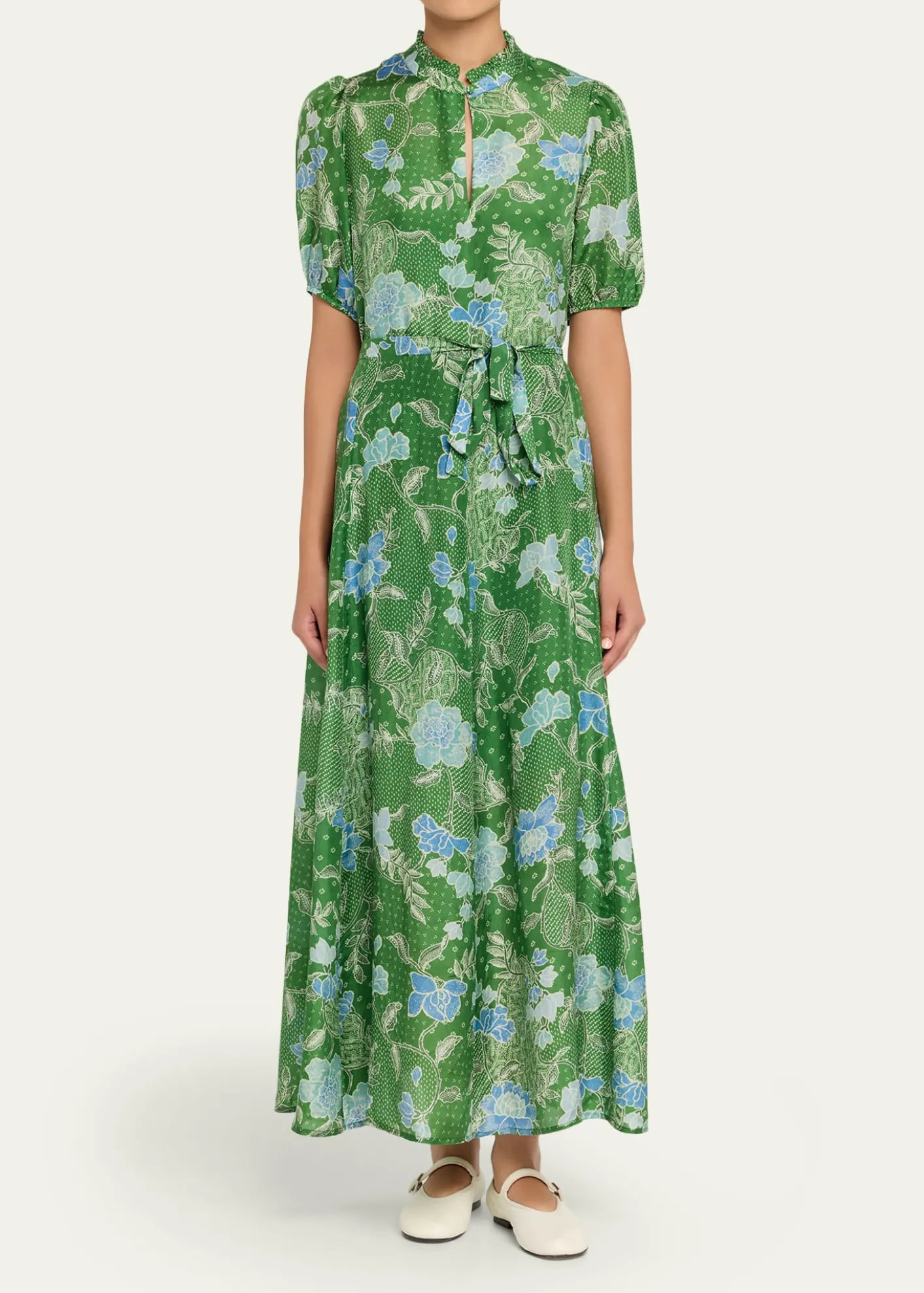 Hannah ArtwearOceanus Silk Maxi Dress
