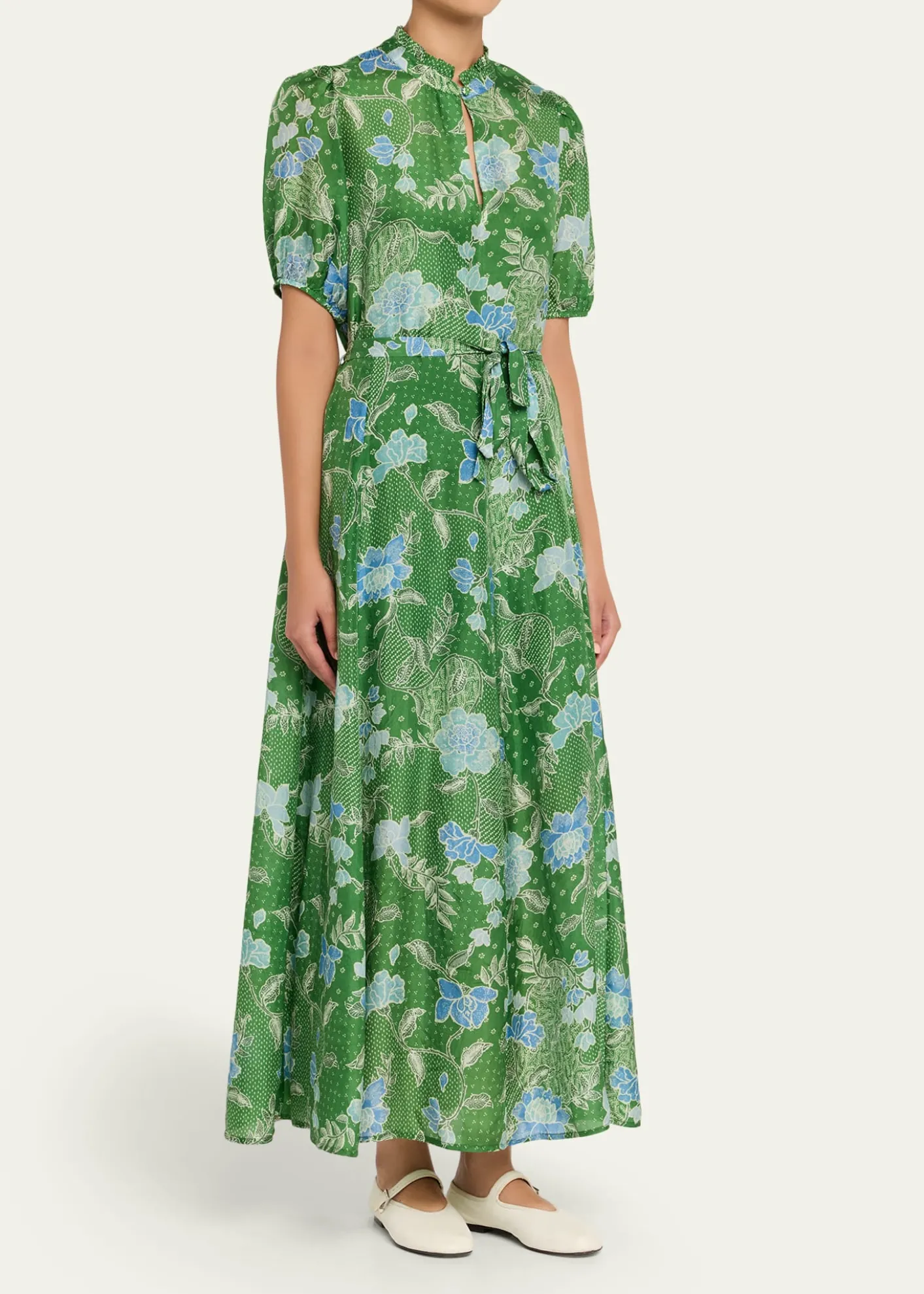Hannah ArtwearOceanus Silk Maxi Dress