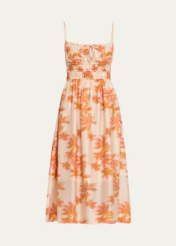 Hannah ArtwearYolanda Mangrove Midi Dress