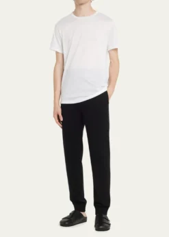 HanroMen's Cotton Sporty Crewneck T-Shirt