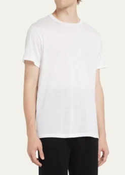 HanroMen's Cotton Sporty Crewneck T-Shirt