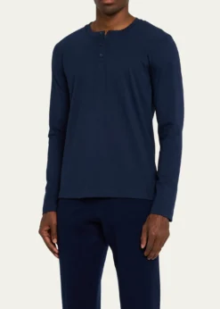 HanroMen's Living Henley T-Shirt