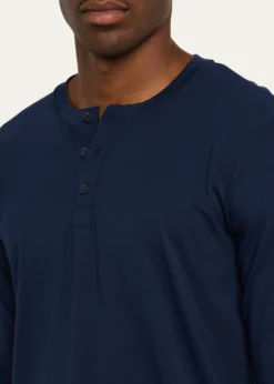 HanroMen's Living Henley T-Shirt