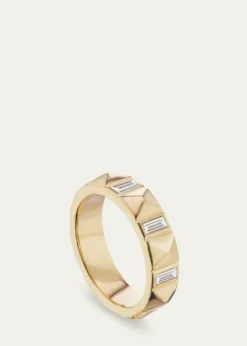 Harwell Godfrey18K Diamond Pyramid Baguette Band
