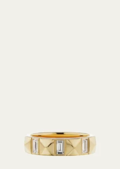 Harwell Godfrey18K Diamond Pyramid Baguette Band