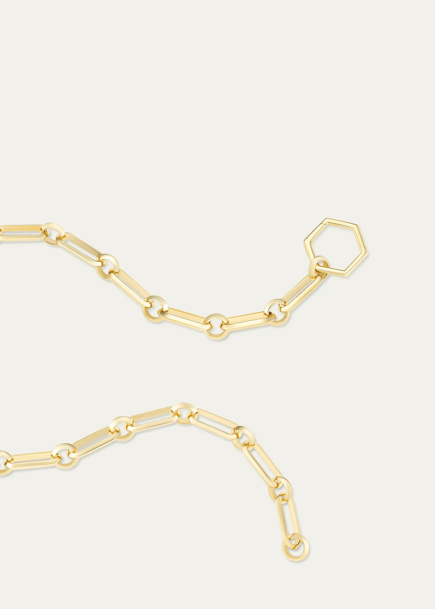 Harwell Godfrey18K Yellow Gold Major Knife Edge Link Foundation Chain Necklace, 18"L