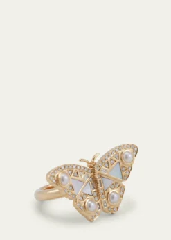 Harwell GodfreyMini Butterfly Statement Ring