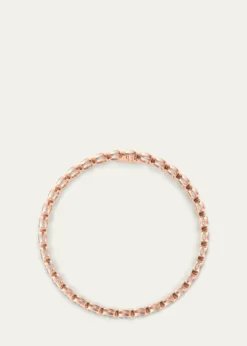 HauteCarat18K Heart Shape Bezel Lab Grown Diamond Bracelet