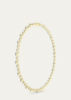 HauteCarat18K Georgian Cut Lab Grown Diamond Necklace