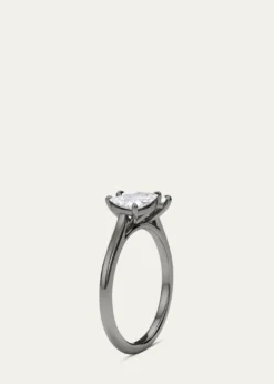 HauteCarat18K Trillion Lab Grown Diamond Twin Ring