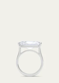 HauteCaratMen's Radiant Lab Grown Diamond East-West Band