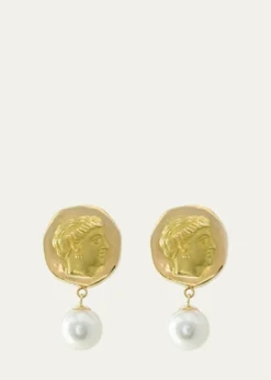 Haute VictoireAndromeda Pearl Earrings