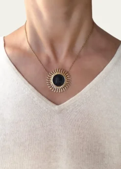 Haute VictoireSolar Necklace with Roman Coin