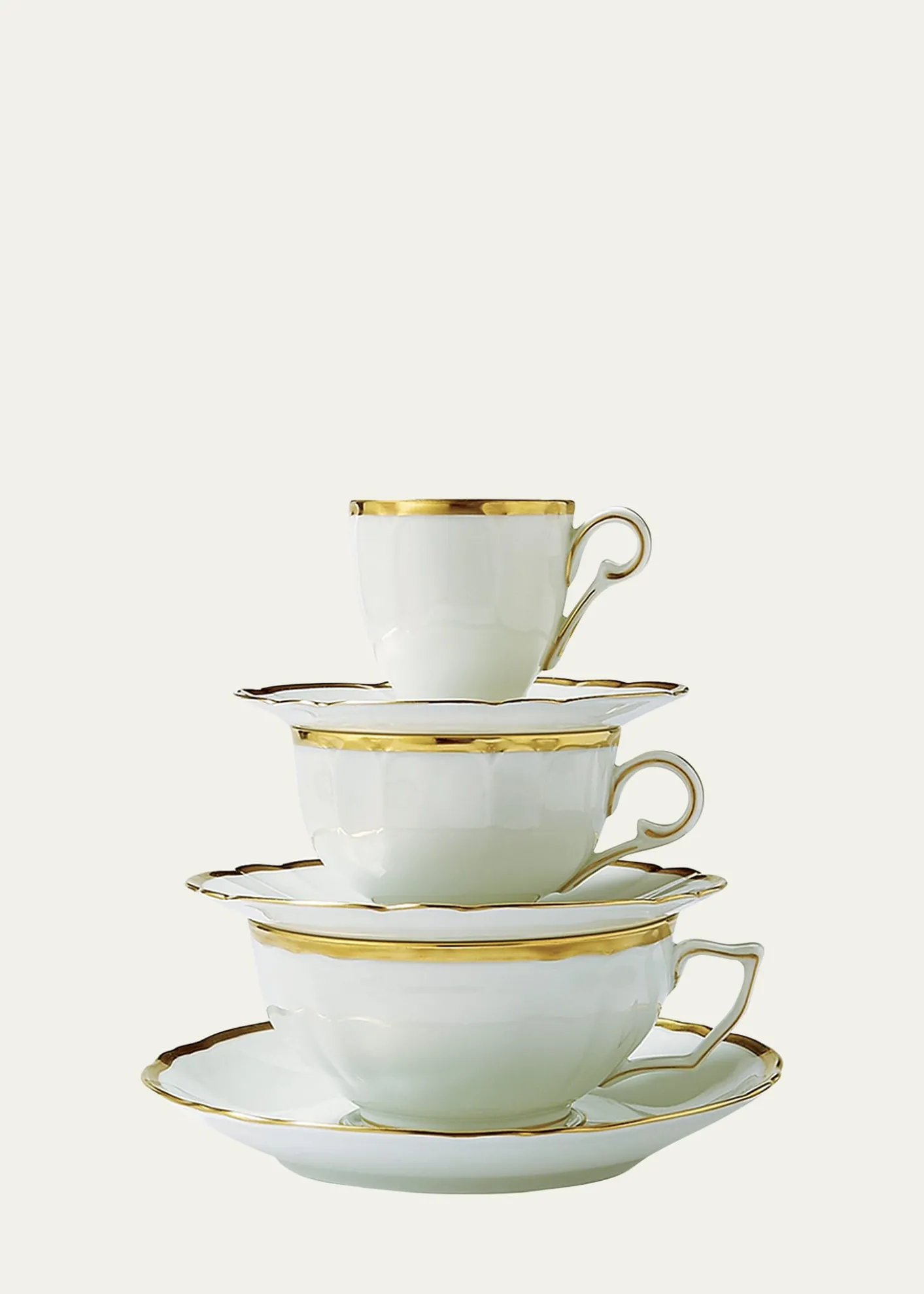 Haviland & ParlonColette Gold Cup and Saucer