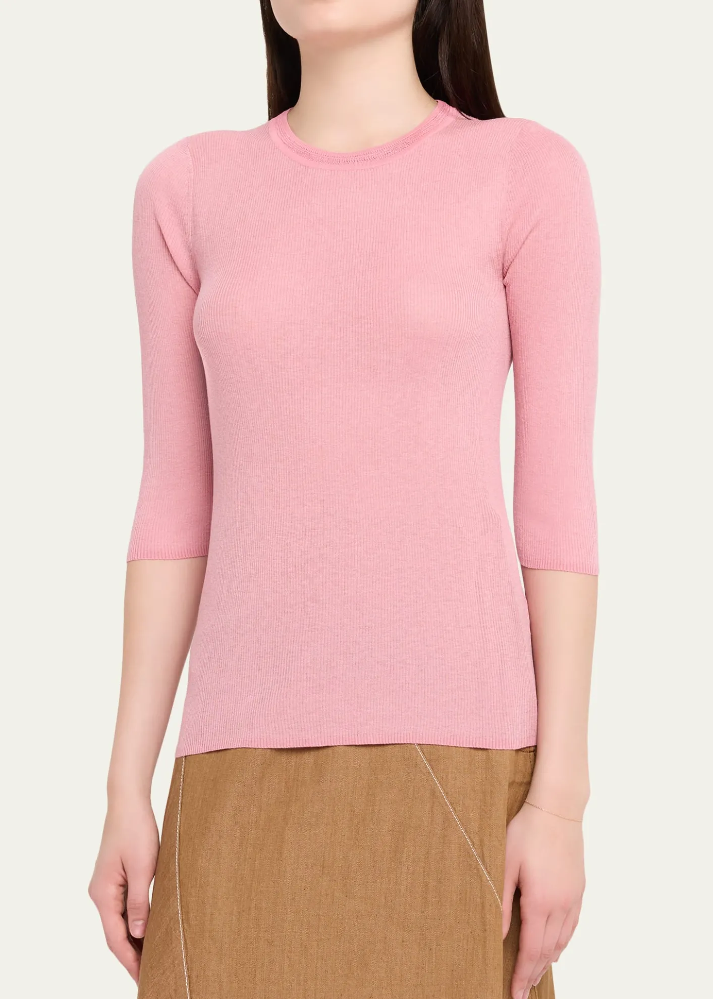 6397Heirloom Elbow-Sleeve Tee