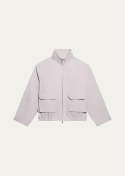 Helmut LangMen's Utility Cropped Parka Jacket