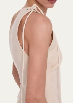Helmut LangAsymmetric One-Shoulder Sailor Top