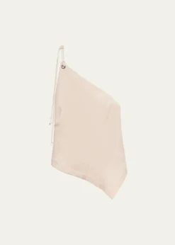 Helmut LangAsymmetric One-Shoulder Sailor Top