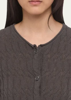 Helmut LangCable-Knit Cardigan