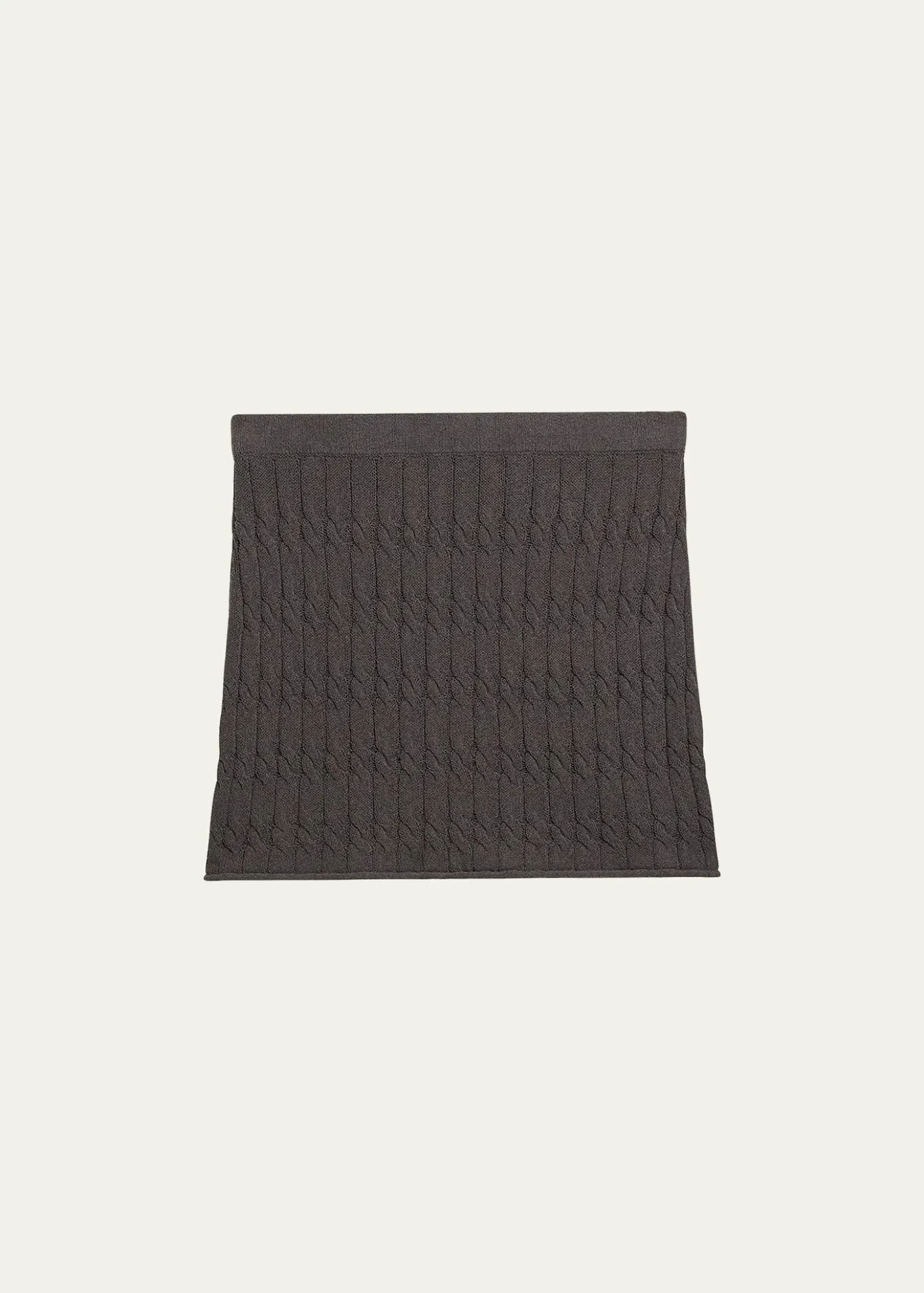 Helmut LangCable-Knit Mini Skirt