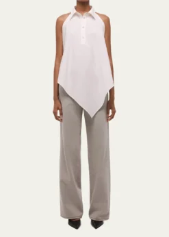 Helmut LangCollar Scarf Top