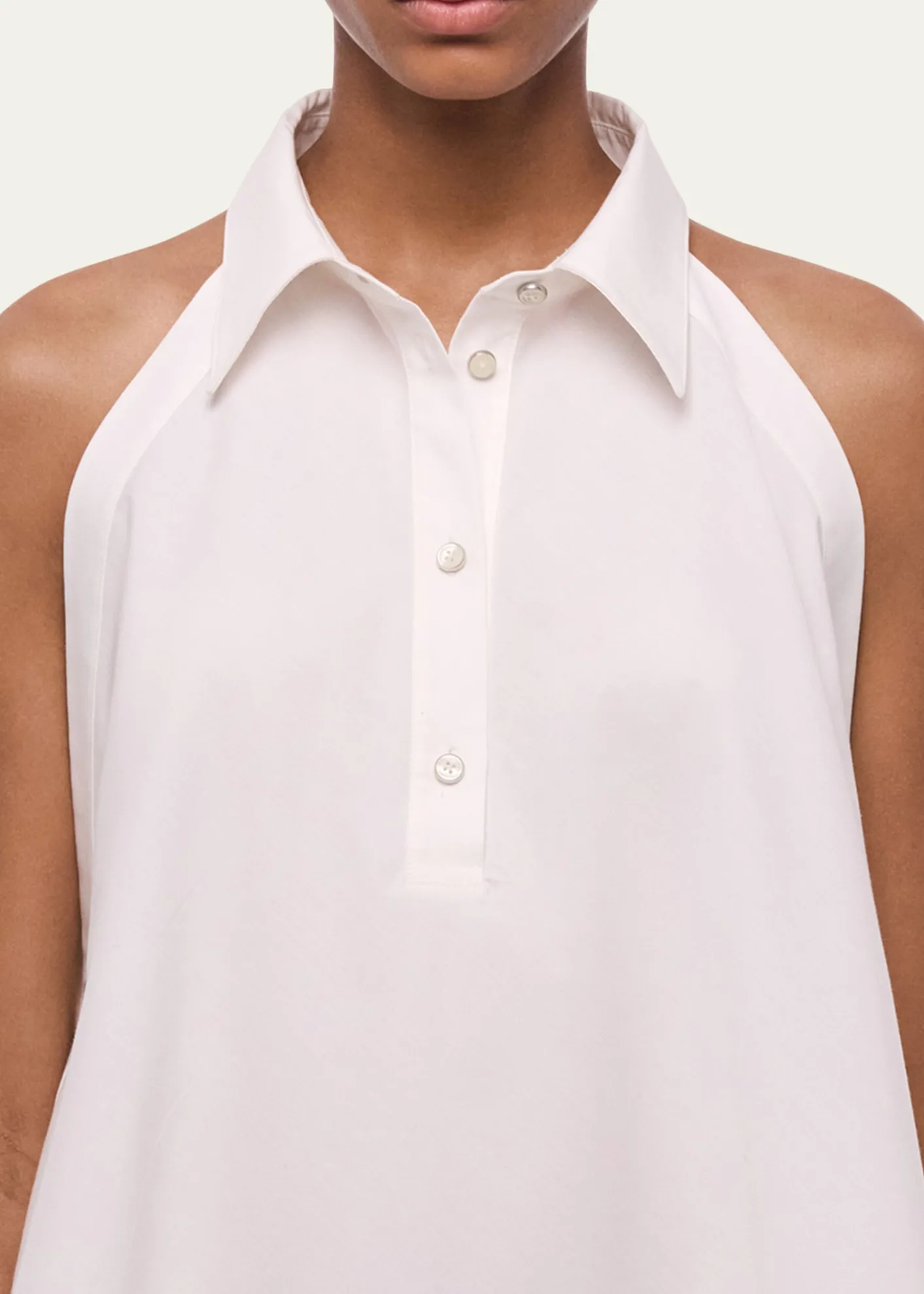 Helmut LangCollar Scarf Top