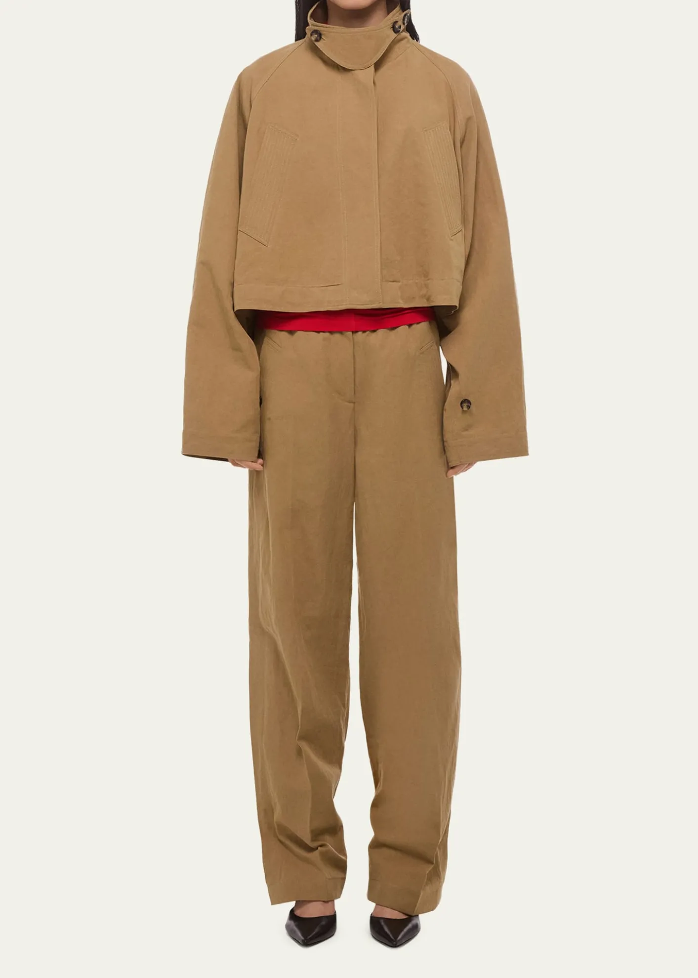 Helmut LangCropped Trench Jacket