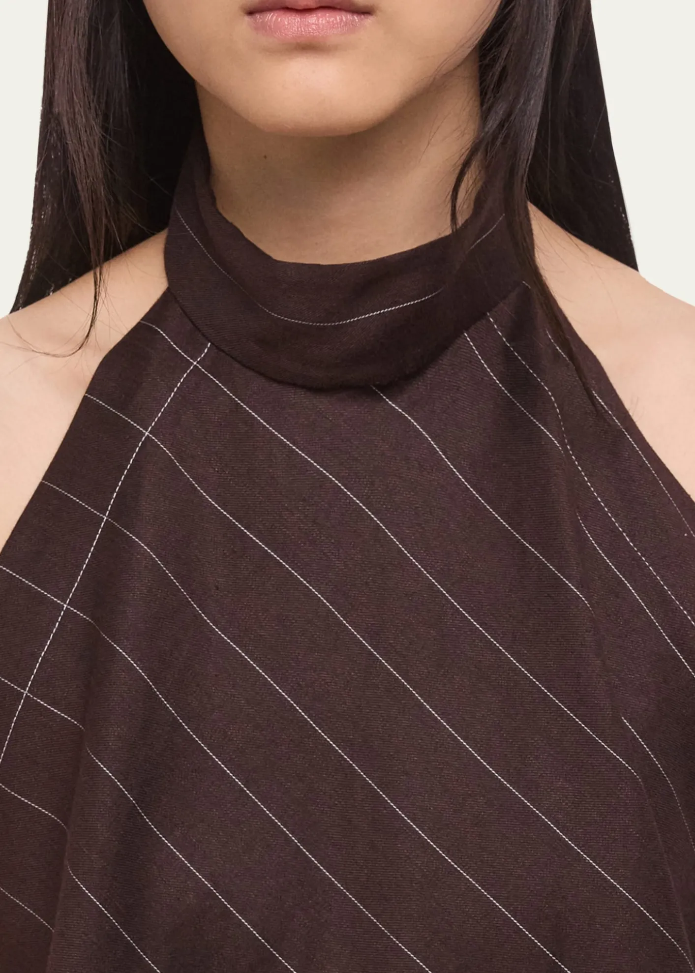 Helmut LangHalter Scarf Top