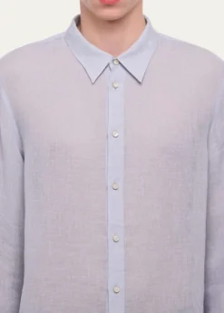 Helmut LangMen's Relaxed Fit Linen Button-Down Shirt