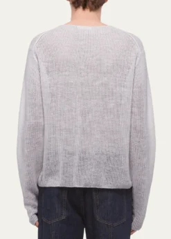 Helmut LangMen's Waffle-Knit Henley T-Shirt
