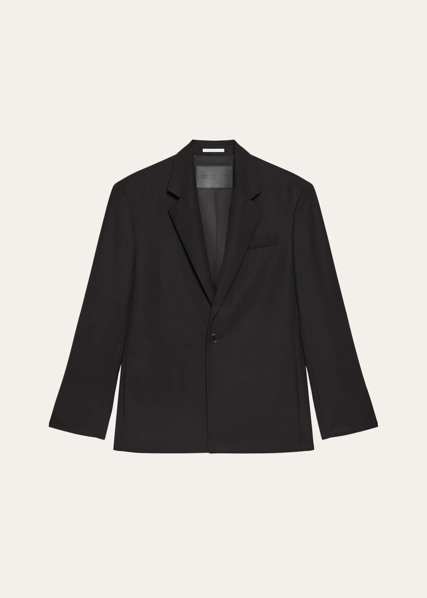 Helmut LangMen's Wool Gabardine Relaxed-Fit Blazer