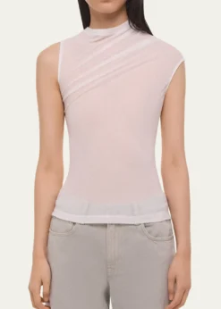 Helmut LangSheer Twist Tank Top