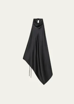 Helmut LangSilk Tie Scarf Top