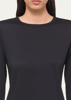 Helmut LangSlim Long-Sleeve Logo Tee