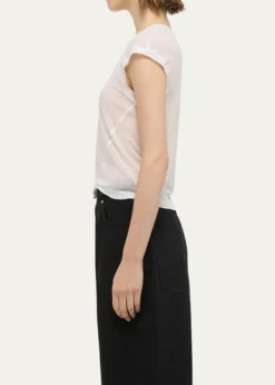 Helmut LangTwisted Sheer Crewneck Top