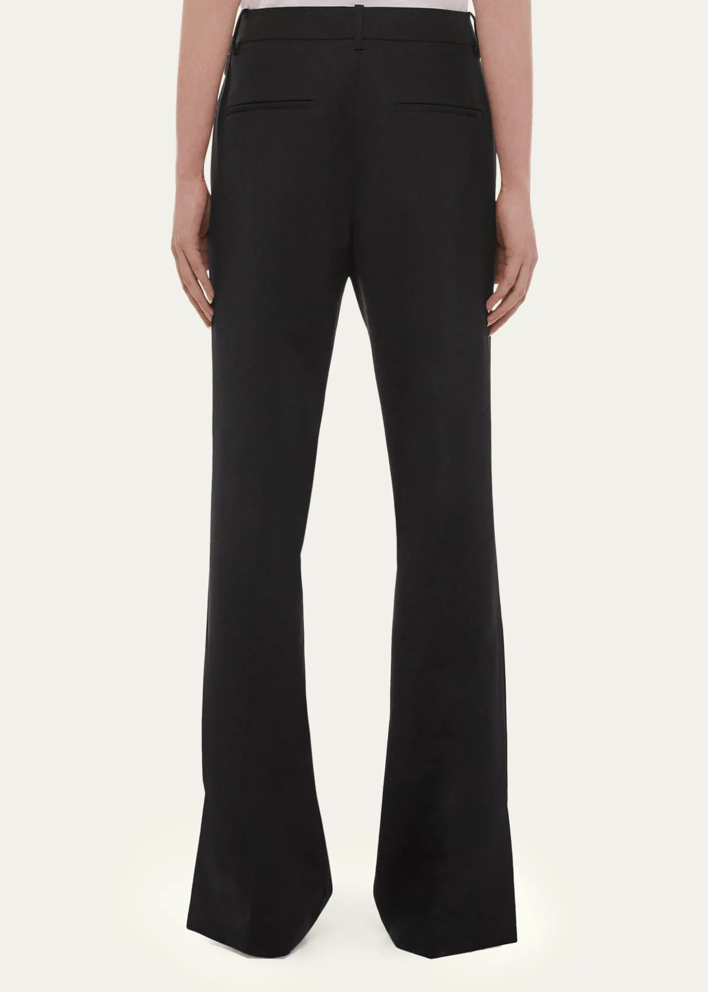 Helmut LangVented Wool Bootcut Pants