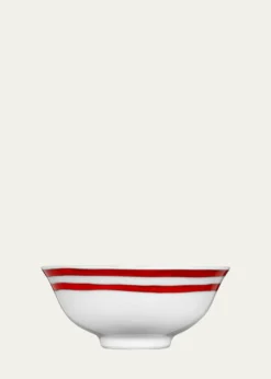 HermesBalcon Red Soup Bowl