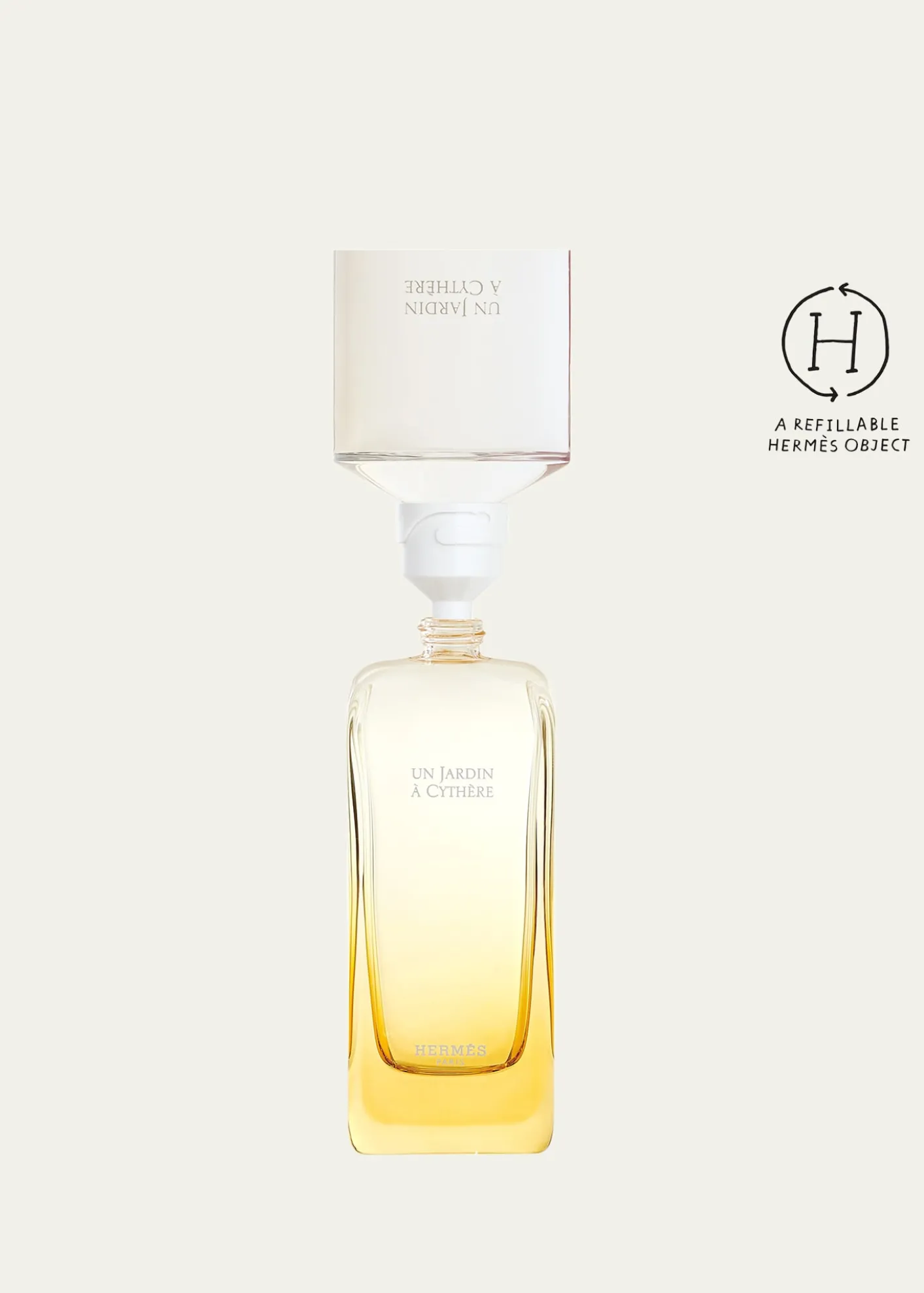 HermesUn Jardin a Cythere Eau de Toilette Bottle Refill, 6.76 oz.
