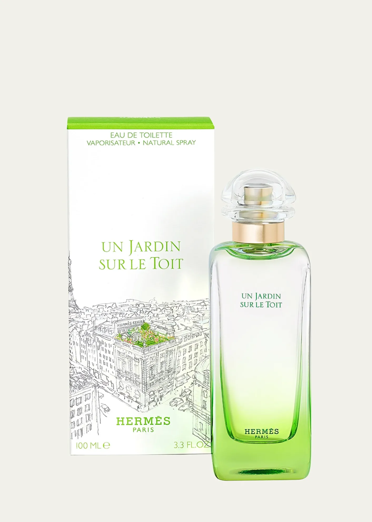 HermesUn Jardin sur le Toit Eau de Toilette Spray, 3.3 oz.