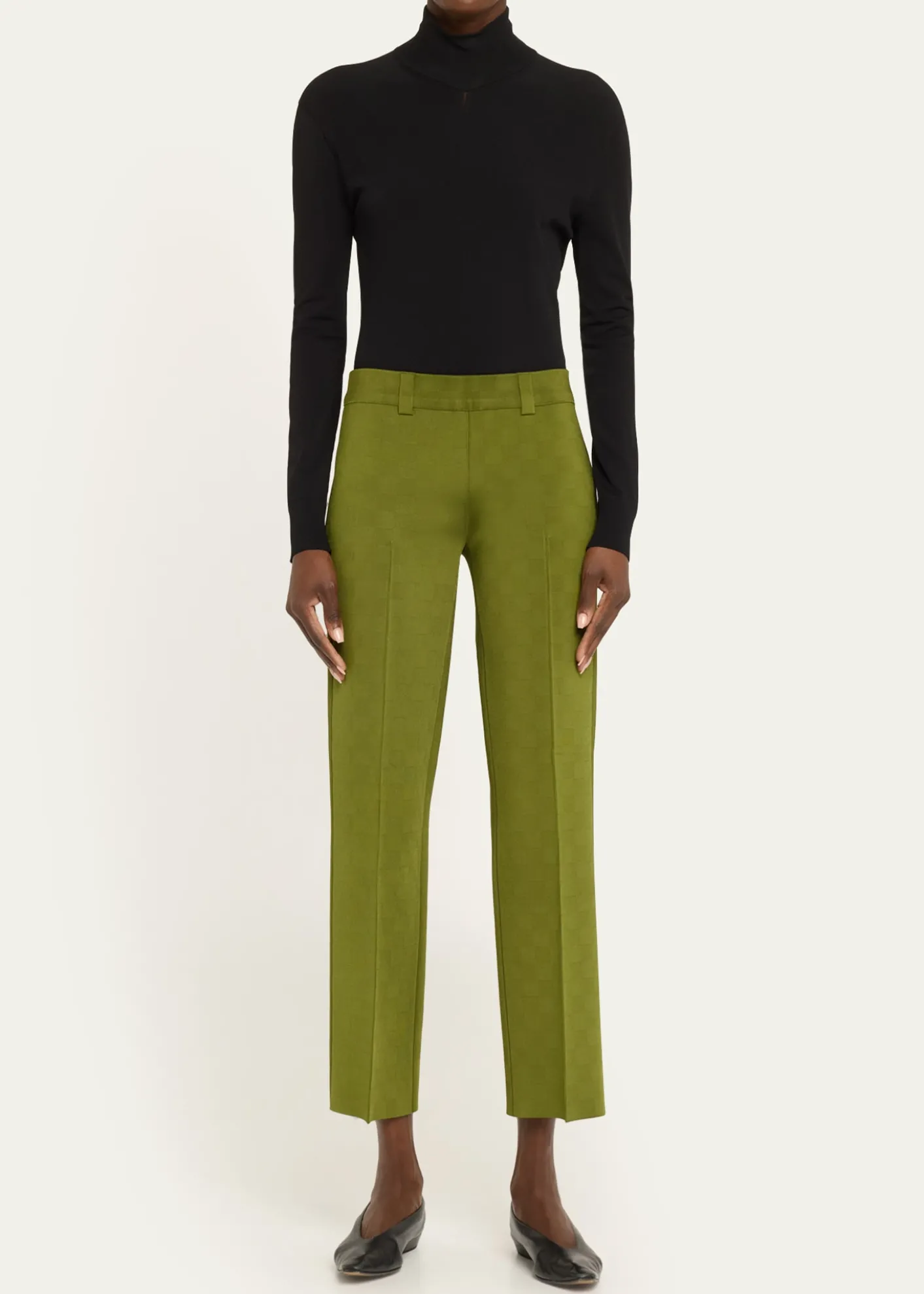 HIGH SPORTNsfw Julep Jacquard Check Knit Pants