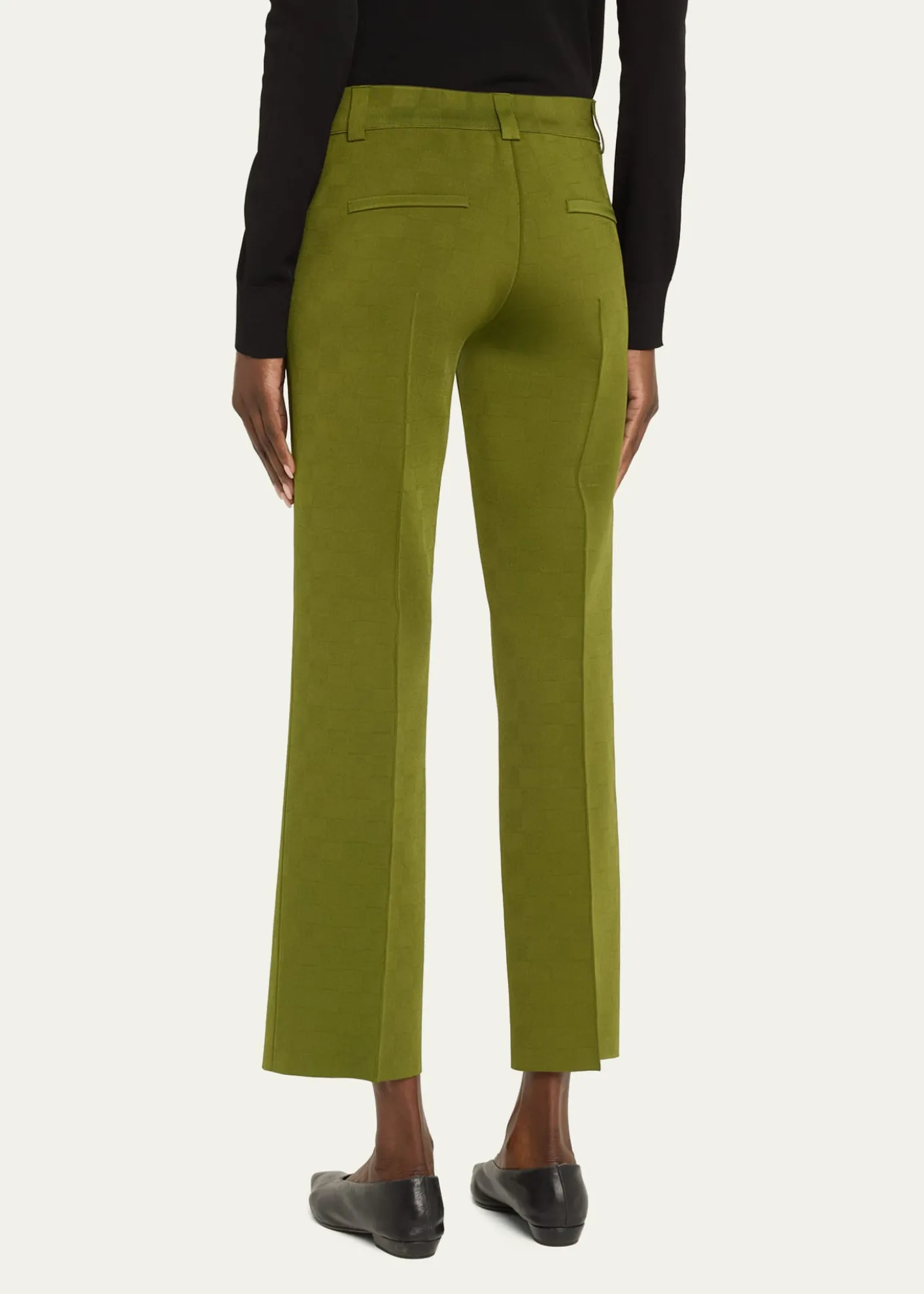 HIGH SPORTNsfw Julep Jacquard Check Knit Pants