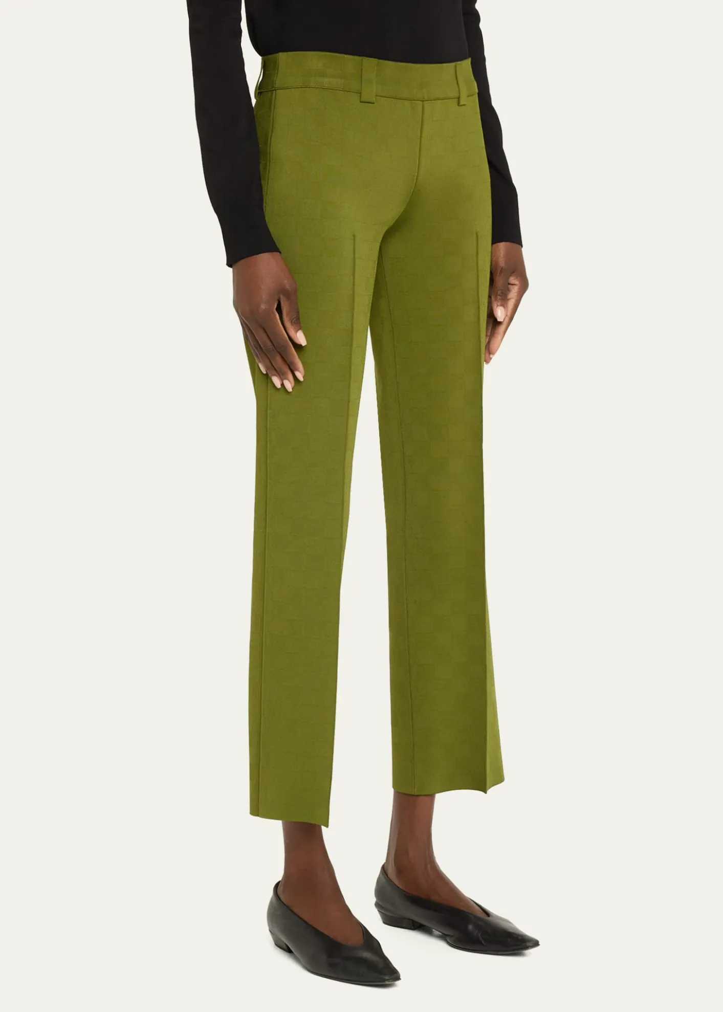 HIGH SPORTNsfw Julep Jacquard Check Knit Pants