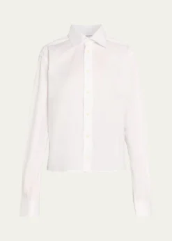 HODAKOVAFlip Cotton Button-Down Shirt