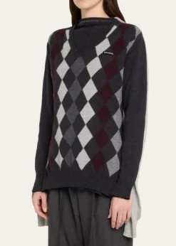 HODAKOVAKnitted Double Sweater