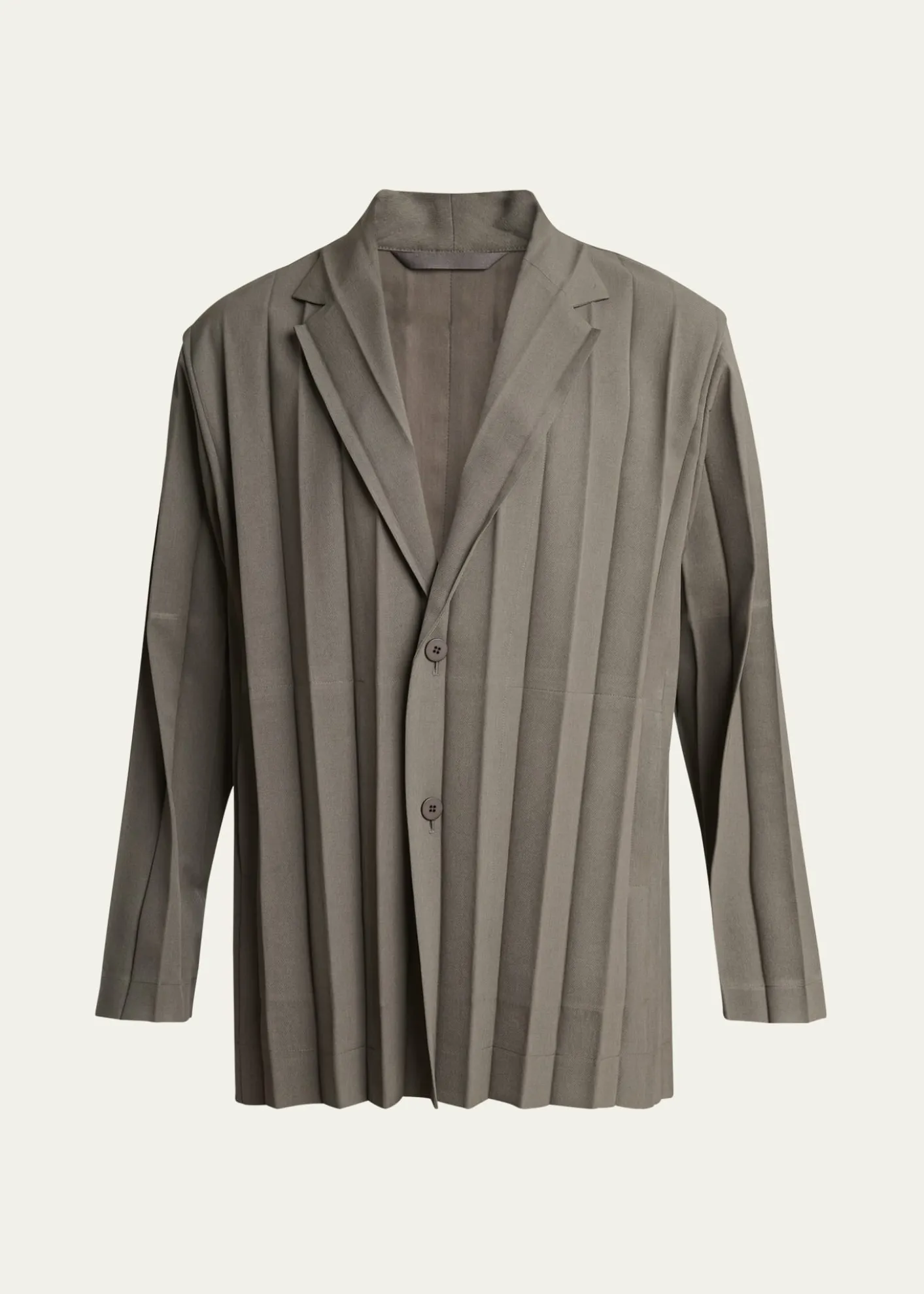Homme Plisse Issey MiyakeMen's Edge Ensemble Pleated Sport Coat