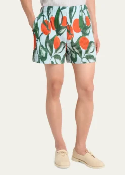 Homme Plisse Issey MiyakeMen's Pleated Pull-On Shorts