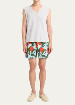 Homme Plisse Issey MiyakeMen's Pleated Pull-On Shorts